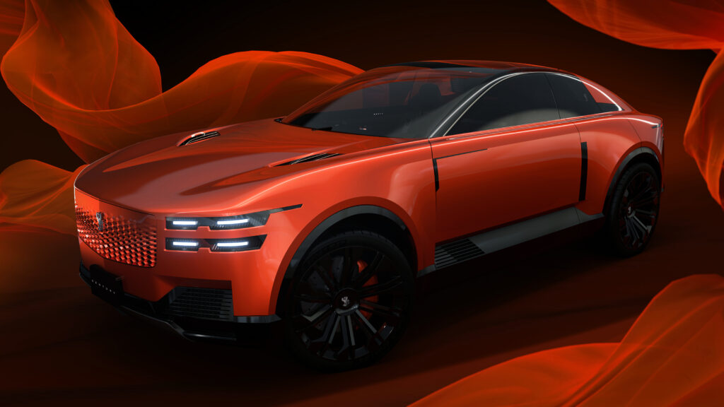 Toyota Century Coupe - передняя статическая установка.