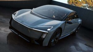 Toyota Corolla Concept - передняя статическая установка.