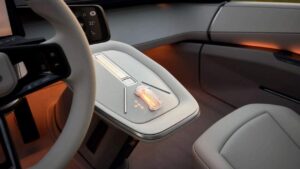 Toyota Corolla Concept - детали интерьера.