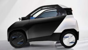 Toyota FT-Me - сбоку.