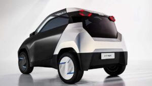 Toyota FT-Me - задняя часть.