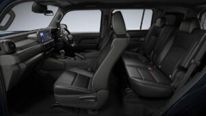 Toyota Land Cruiser FJ - места для сидения.