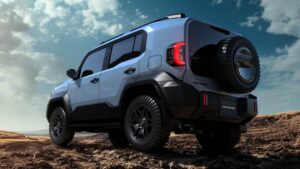 Toyota Land Cruiser FJ - rear static