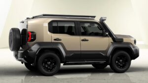 Toyota Land Cruiser FJ - задняя часть