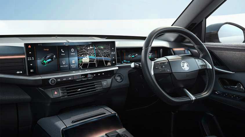 Vauxhall Grandland Electric Внутренний интерьер AWD
