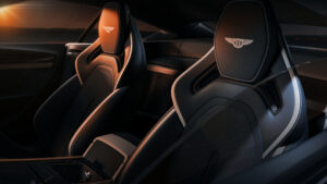 Bentley Supersports сиденья сиденья.