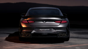 Bentley Supersports - это суперспортивный автомобиль.