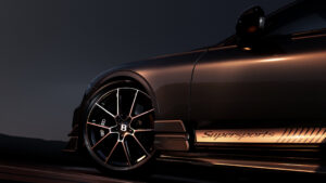 Bentley Supersports - это суперспортивный автомобиль.