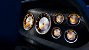 Автомобильный завод Борехам Континумод Ford Escort Mk1 RS - циферблат.