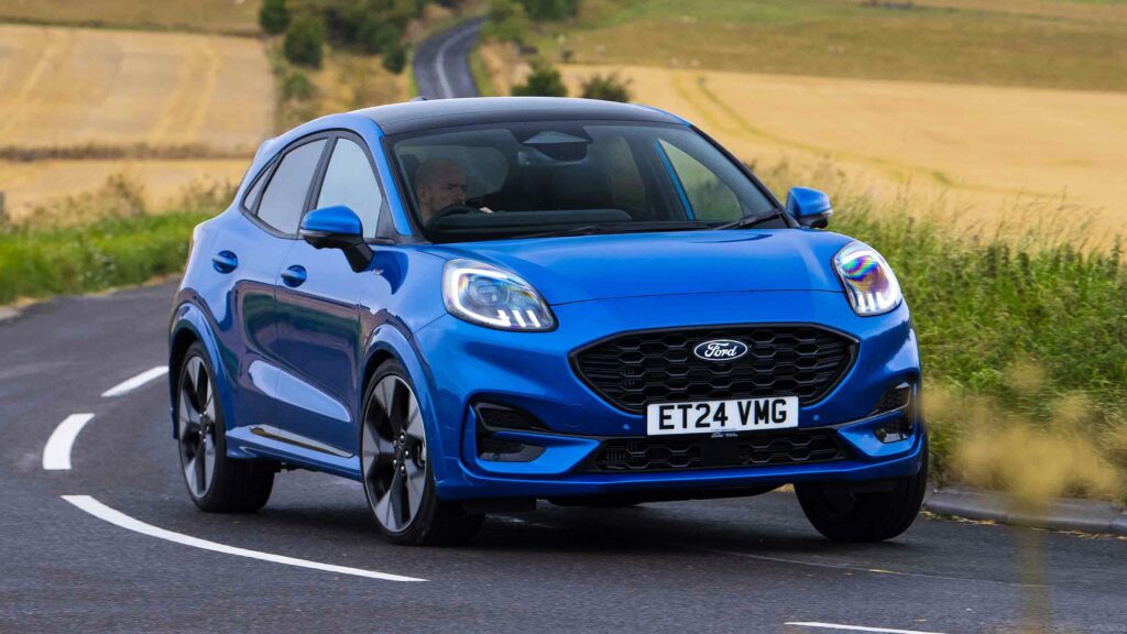 Ford Puma - front cornering