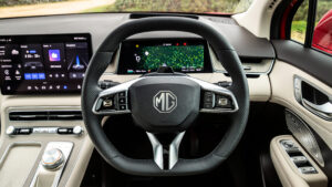 MGS6 EV - рулевое колесо.