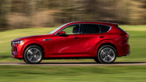 Mazda CX-60 - боковой профиль.