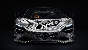 McLaren 750S Project Viva - полная передняя часть.