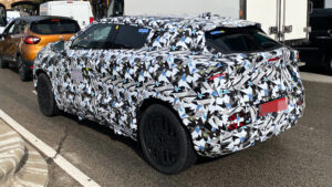 Nissan Juke EV - rear angled