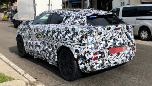 Nissan Juke EV - rear 3/4