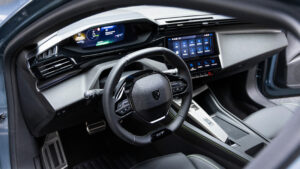 Peugeot 308 facelift (grey) - interior