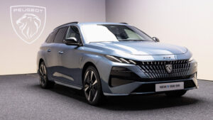 Peugeot 308 facelift (grey) - front static