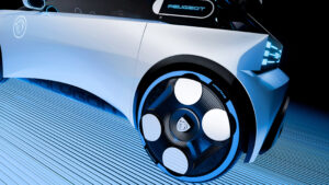 Концепция Peugeot Polygon - заднее колесо.