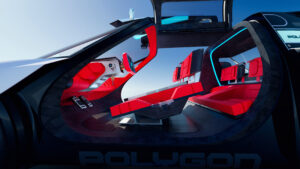 Концепция Peugeot Polygon - сиденья