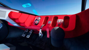 Концепция Peugeot Polygon - приборная панель.