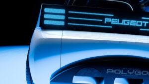 Концепция Peugeot Polygon - задние фонари