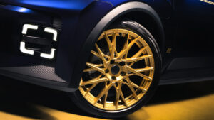 Renault 5 Bleu d'Or - колесо колеса