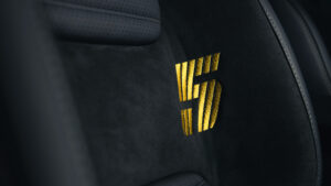 Renault 5 Bleu d'Or - детали сиденья.