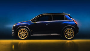 Renault 5 Bleu d'Or - с боковой стороны