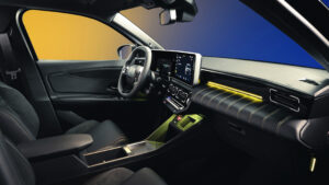 Renault 5 Bleu d'Or - прицел с прицелом.