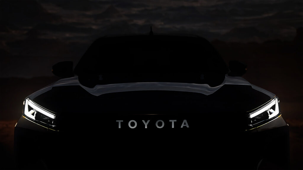 Toyota Hilux teaser