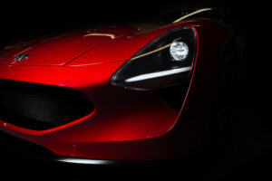 TVR Griffith - передняя деталь.