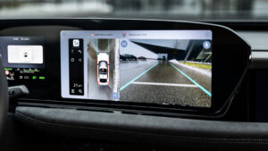 2026 Audi - камера обратной съемки.