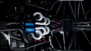 Alpine Alpenglow Hy6 - двигатель и шасси.