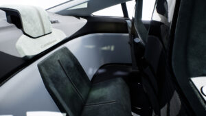 Проект Caterham V - заднее сиденье.