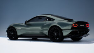 Проект Caterham V - задняя часть.