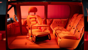 Концепция Citroen ELO - расположение сидений 3