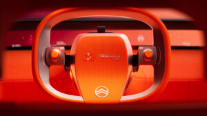 Концепция Citroen ELO - рулевое колесо.