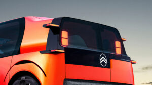 Концепция Citroen ELO - детали задней части.