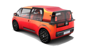 Концепция Citroen ELO - задняя студия.