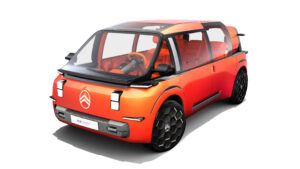 Концепция Citroen ELO - спереди над головой.