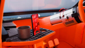 Концепция Citroen ELO - детали интерьера.