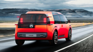 Концепция Citroen ELO - задняя часть.