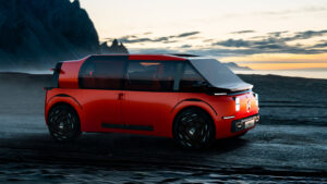 Концепция Citroen ELO - сбоку.