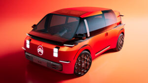 Концепция Citroen ELO - передняя статика.