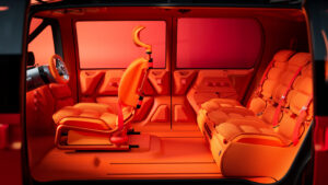 Концепция Citroen ELO - расположение сидений 2