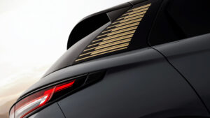 DS 3 Линия производительности - задняя наклейка.