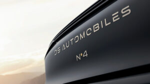 DS No.4 Линия производительности - задние значки.