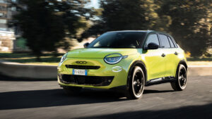 Fiat 600 Sport - front cornering