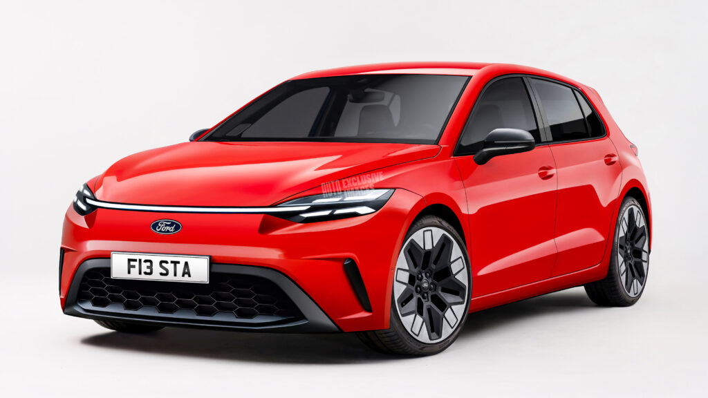 Новая Ford Fiesta EV на пути к исторической платформе совместно с Renault 5 Ford Fiesta exclusive image