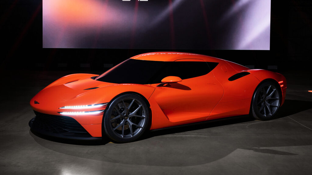 Genesis Magma GT supercar - front